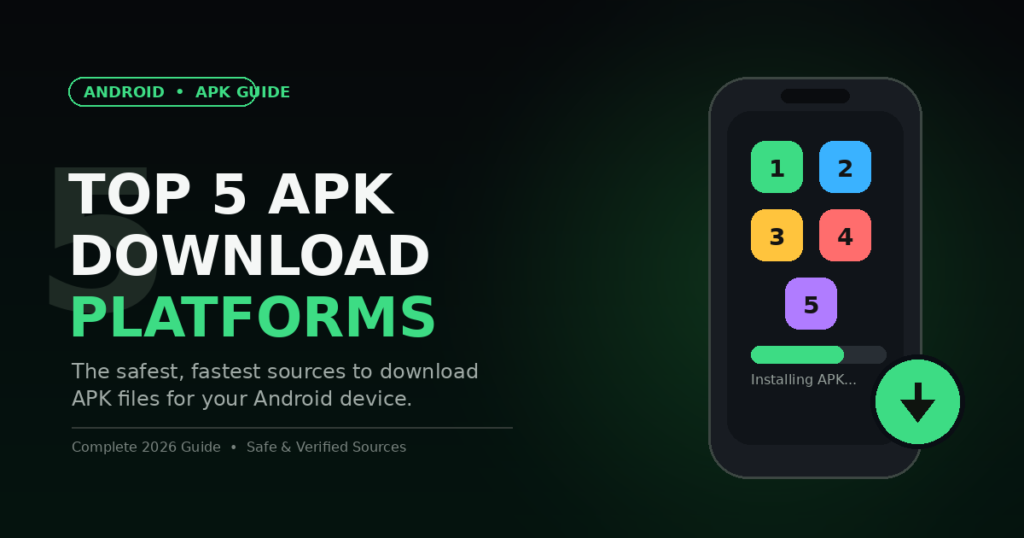 Top 5 APK Download Platforms for Android Users
